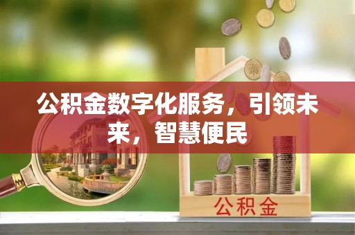 埔心公积金数字化服务，引领未来，智慧便民
