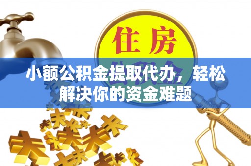 埔心小额公积金提取代办，轻松解决你的资金难题