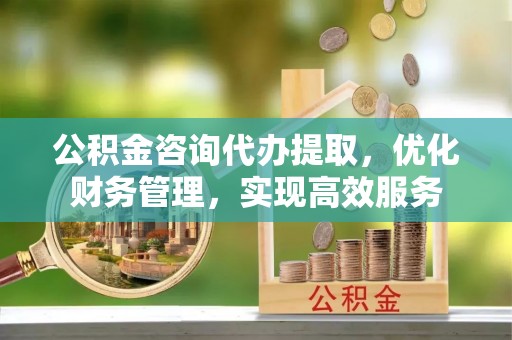 埔心公积金咨询代办提取，优化财务管理，实现高效服务