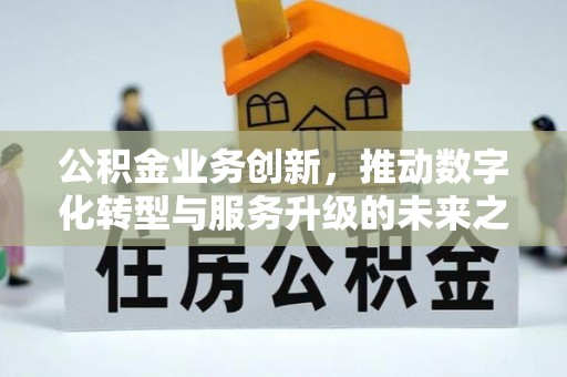 埔心公积金业务创新，推动数字化转型与服务升级的未来之路