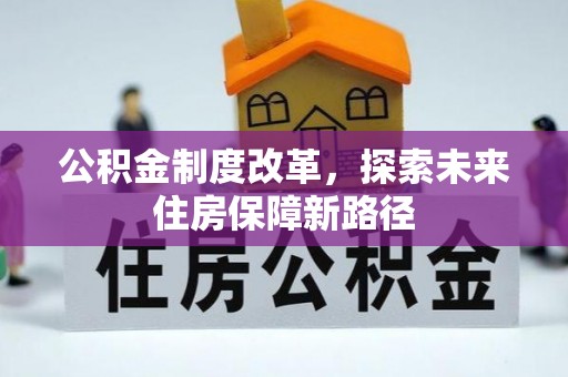埔心公积金制度改革，探索未来住房保障新路径