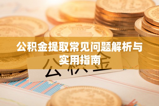 埔心公积金提取常见问题解析与实用指南