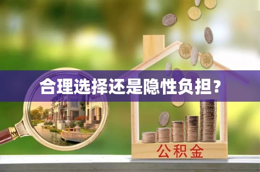 埔心合理选择还是隐性负担？