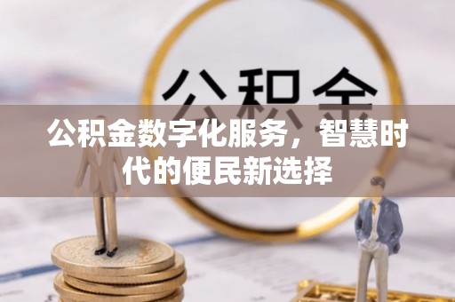 埔心公积金数字化服务，智慧时代的便民新选择