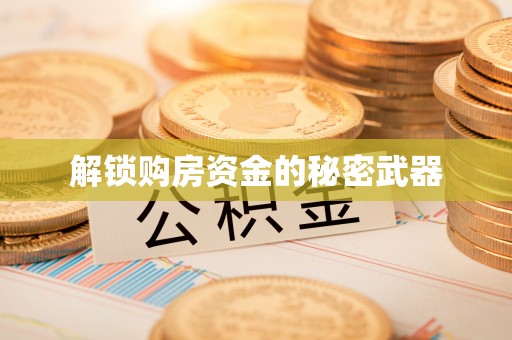 埔心解锁购房资金的秘密武器