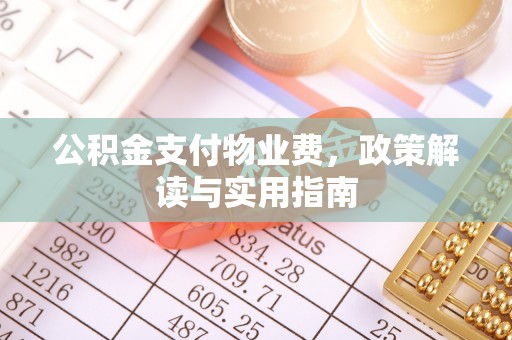 埔心公积金支付物业费，政策解读与实用指南