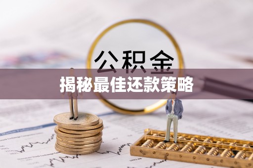 埔心揭秘最佳还款策略